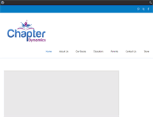 Tablet Screenshot of chapterdynamics.com